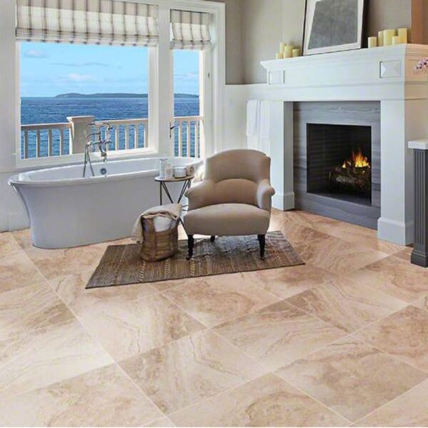 Stone-Look Ceramic Floor Tile