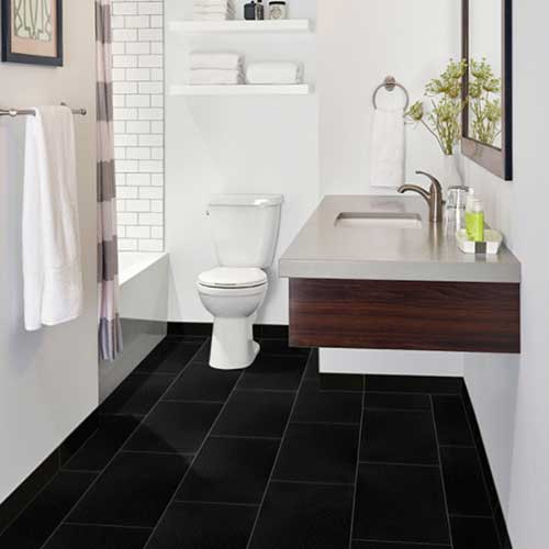 Solid-Color Porcelain Floor Tile